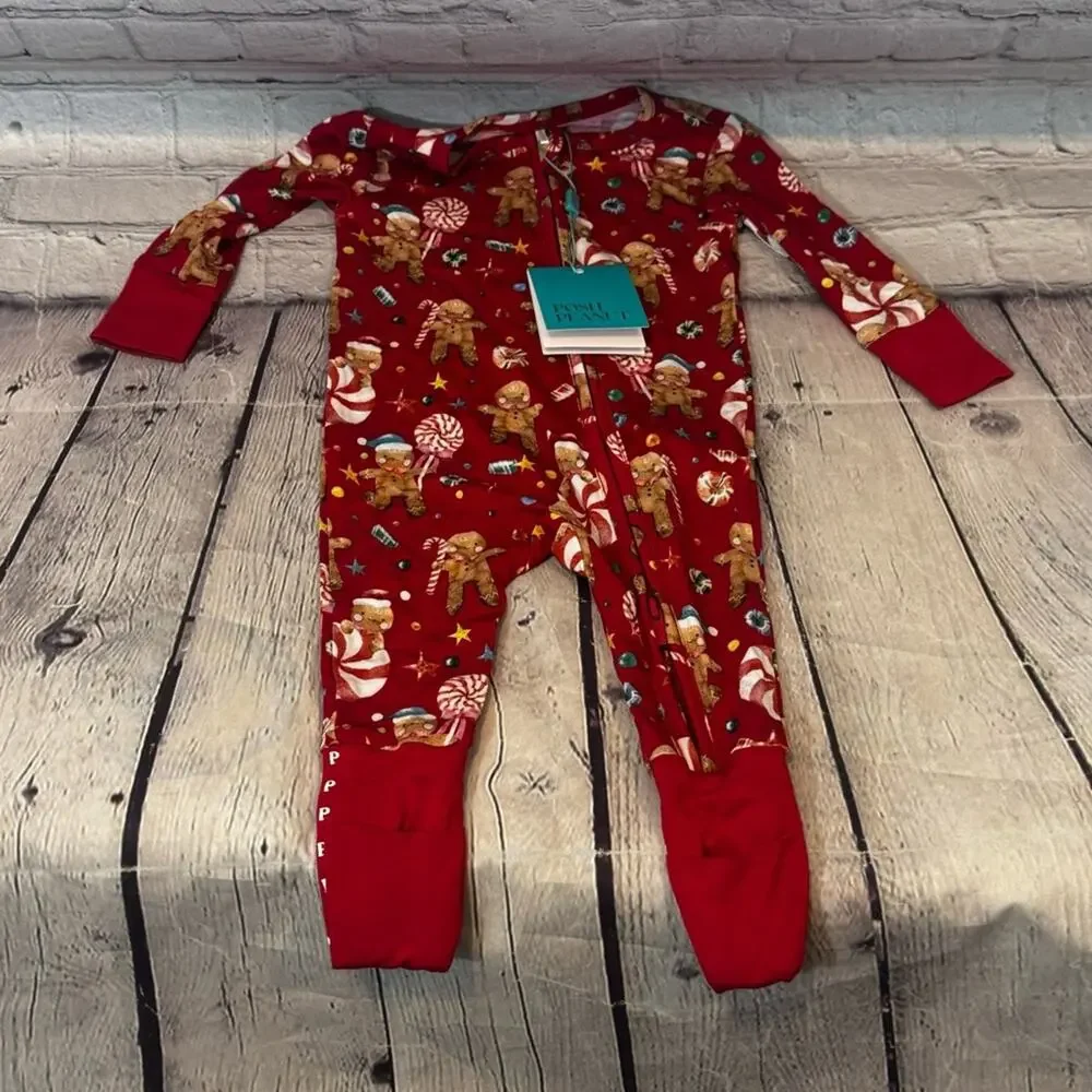 Posh Peanut Nutcracker Bamboo Christmas Zippie